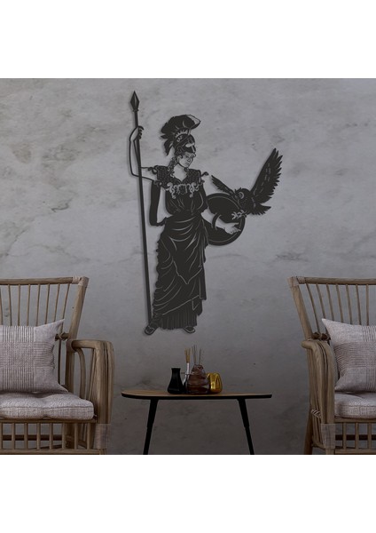 Goddess Athena Metal Duvar Dekoru fiyatları