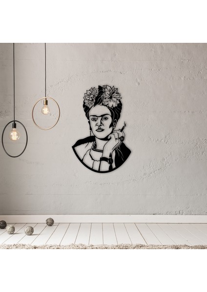 Frida Kahlo Design Metal Tablo