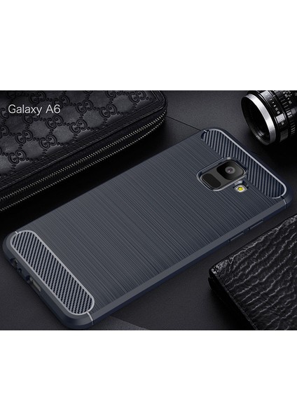Samsung Galaxy A6 2018 Kılıf Room Silikon Lacivert modelleri