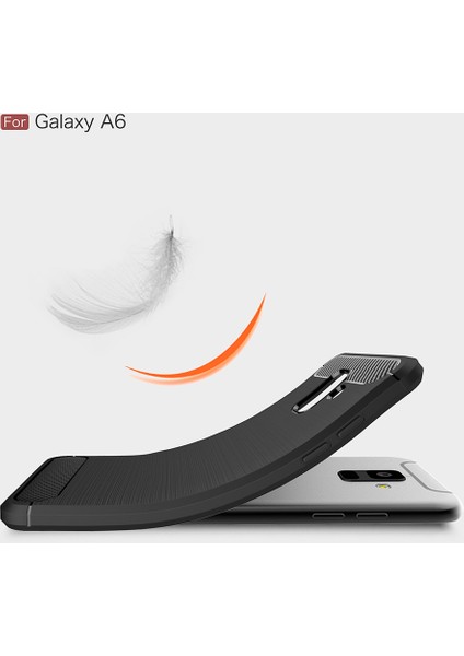 Samsung Galaxy A6 2018 Kılıf Room Silikon Lacivert fırsatları