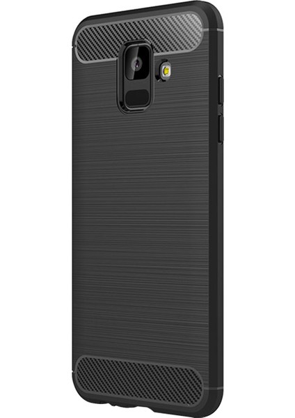Samsung Galaxy A6 2018 Kılıf Room Silikon Siyah