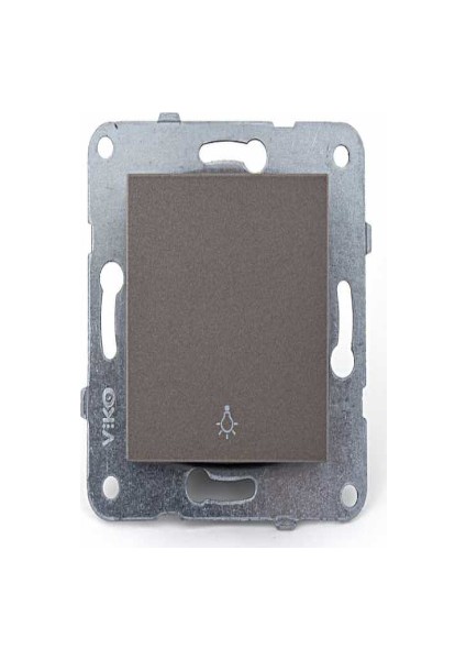 Novella ( Antrasit Mekanizma + Antrasit Kapak ) Light Anahtarı