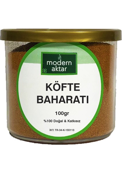 Modern Aktar Doğal Köfte Baharatı 100 gr