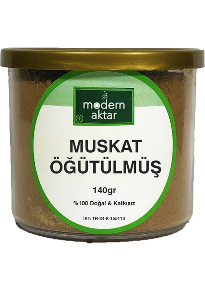 Doğal Muskat Öğütülmüş 140 gr