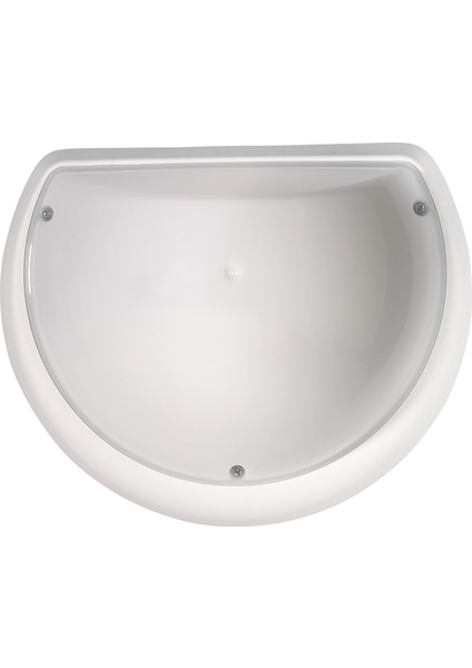 Aqua Yarımay Led'Li Beyaz Kasa-9W 6400K Beyaz Işık Nemli Yer