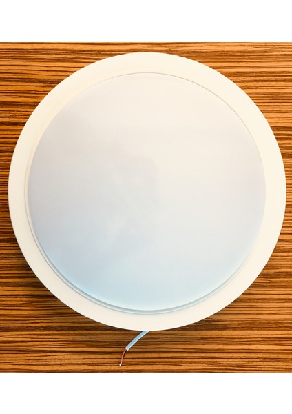 Beyaz Gövdeli 18 Watt 160 Derece 6500K Beyaz Işık 1280Lm Radar Sensörlü Led Tavan Armatürü