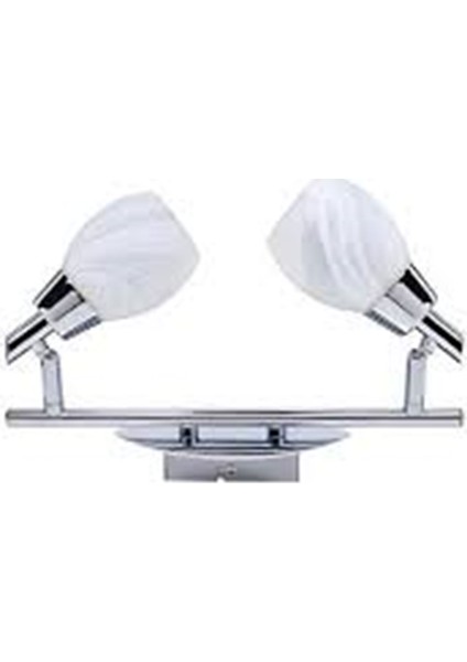Kemer 2X40W Krom Camlı Tavan - Duvar Aplik fırsatları