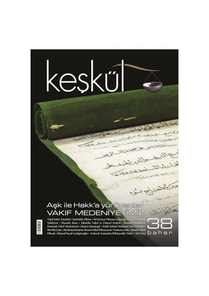 Keşkül Dergisi 38. Sayı