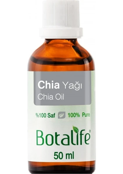 %100 Saf Doğal Chia Yağı(salvia hispanica) 50 ml