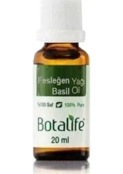 %100 Saf Doğal Fesleğen Yağı(ocimum basilicum) 20 ml