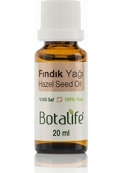 %100 Saf Doğal Fındık Yağı(corylus avellana seed oil) 20 ml