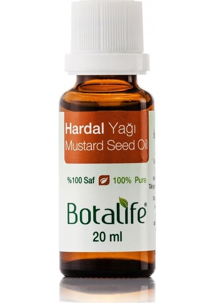 %100 Saf Doğal Hardal Yağı(brassica nigra) 20 ml