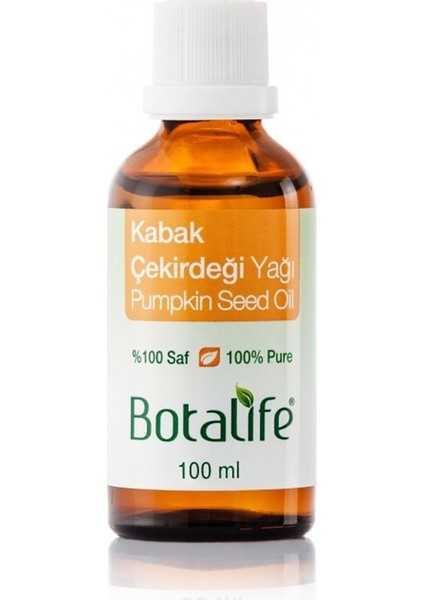 %100 Saf Kabak Çekirdeği Yağı 100 ml Soğuk Pres (Cucurbita Pepo)