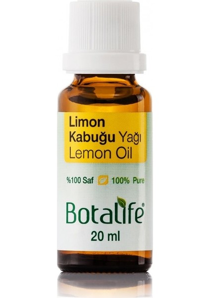 %100 Saf Doğal Limon Kabuğu Yağı(citrus limon peel oil) 20 ml