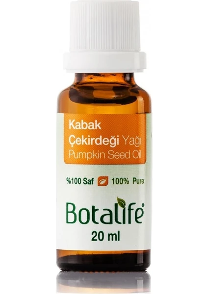 %100 Saf Kabak Çekirdeği Yağı 20 ml Soğuk Pres (Cucurbita Pepo)