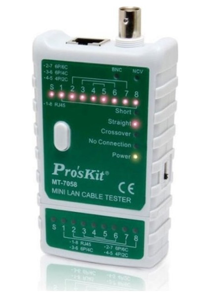 Proskit Pk-038 Mini Lan Kablo Test Aleti