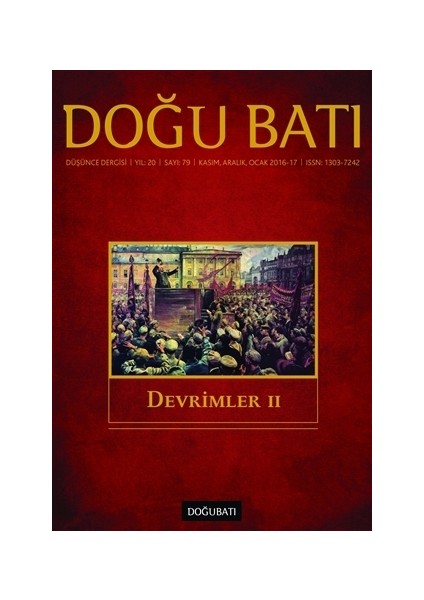Doğu Batı Düşünce Dergisi Yıl:20 Sayı: 79