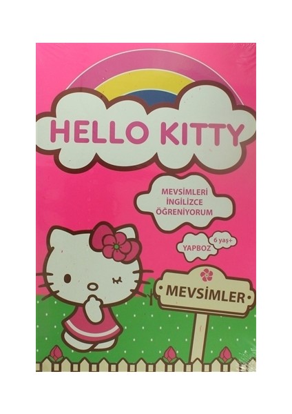 Hello Ktity Mevsimleri İngilizce Öğreniyorum Yapboz