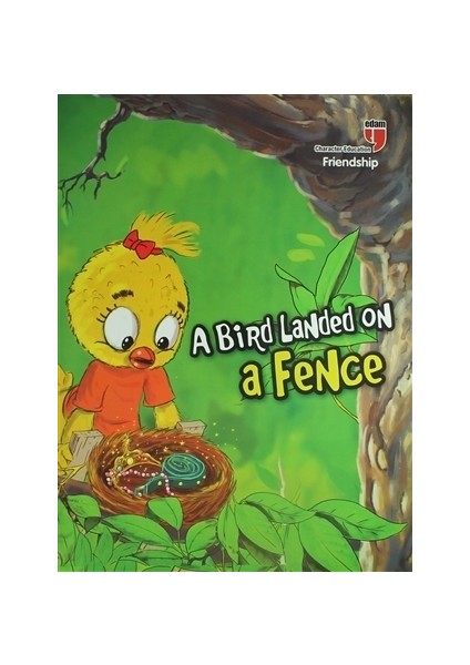 A Bird Landed on a Fence - Freindship