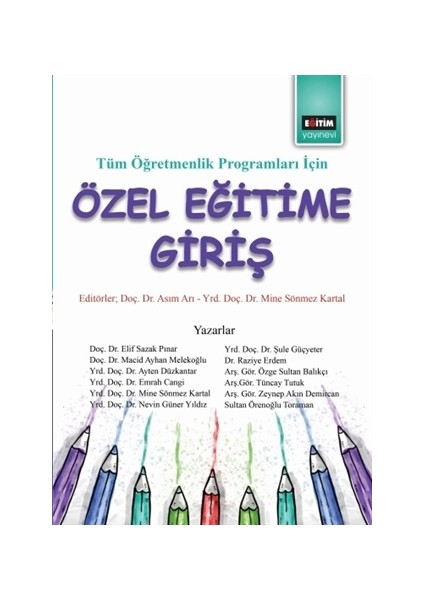 Tüm Öğretmenlik Programları İçin Özel Eğitime Giriş
