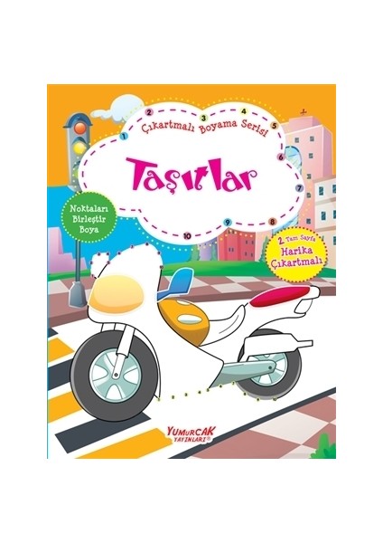 Taşıtlar - Çıkartmalı Boyama Serisi