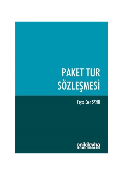 Paket Tur Sözleşmesi