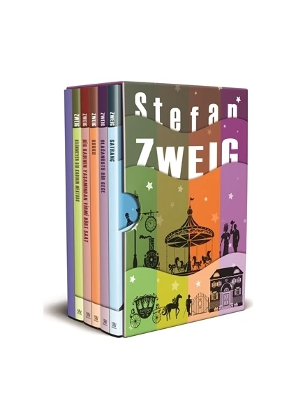 Bilinmeyen Bir Kadının Mektubu - Bir Kadının Yaşamından Yirmi Dört Saat - Korku - Stefan Zweig Seti - 5 Kitap