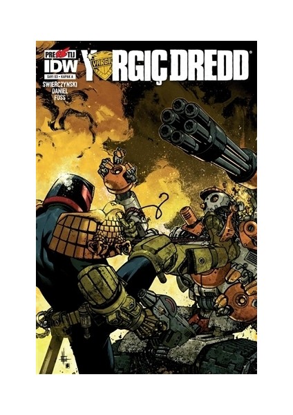 Yargıç Dredd Sayı: 3 - Kapak A