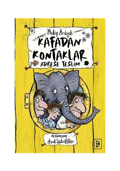 Kafadan Kontaklar - 2 - Adrese Teslim (Ciltli) - Philip Ardagh (Kafadan Kontaklar Serisi 2. Kitap)