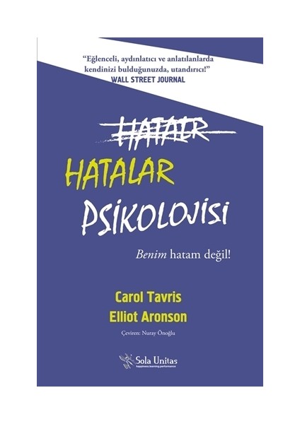Hatalar Psikolojisi
