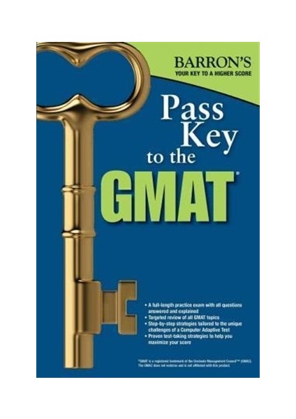 Pass Key to the GMAT