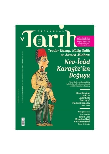Toplumsal Tarih Dergisi Sayı: 289 Ocak 2018