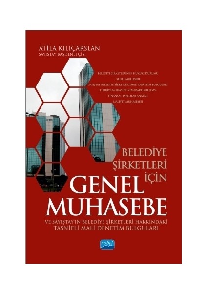 Belediye Şirketleri İçin Genel Muhasebe ve Sayıştay’ın Belediye Şirketleri Hakkındaki Tasnifli Mali Denetim Bulguları