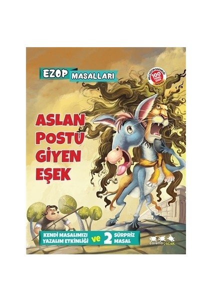 Ezop Masalları - Aslan Postu Giyen Eşek