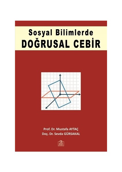 Sosyal Bilimlerde Doğrusal Cebir