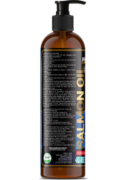Norveç Somon Balık Yağı 1200 ml