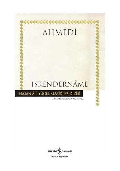 İskendername: Hasan Ali Yücel - Ciltli - Ahmedi