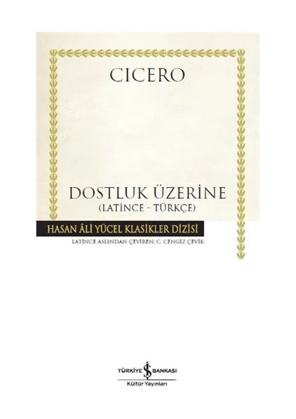 Dostluk Üzerine - Cicero