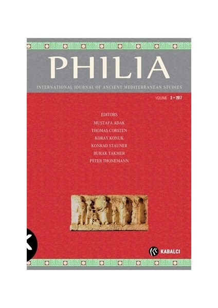 Philia Volume: 3 2017