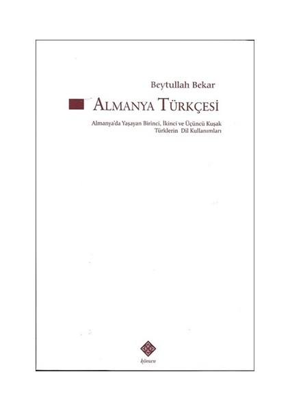 Almanya Türkçesi