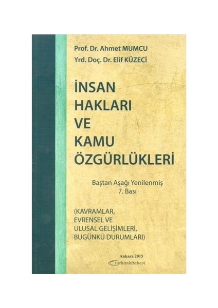 İnsan Hakları ve Kamu Özgürlükleri