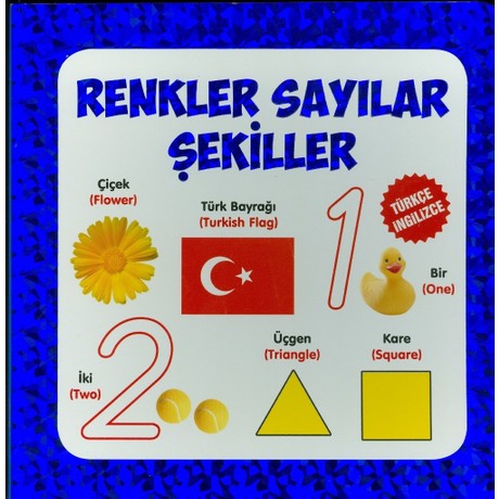 Renkler Sayilar Sekiller Turkce Ingilizce Kolektif Fiyati