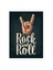Ahşap Tablo Rock And Roll 1