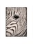Ahşap Tablo Çizgili Zebra 1