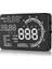 HUD A8 5.5 İnç Head Up Display OBD Araç Bilgisi Cam Yansıtma Cihazı 5