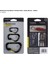 Carabiner SlideLock 3lü Paket-Siyah Karabiner 3