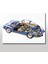 Ahşap Tablo Porsche 911 İç Kesit Tablo 1