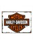 Ahşap Tablo Harley Davidson Arma 1
