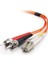 F/O Mm Lc-St Duplex Fiber Optik Patchcord Multimode 10 Mt 1