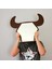 Bull Boğa Şekilli Ayna Kahverengi 3